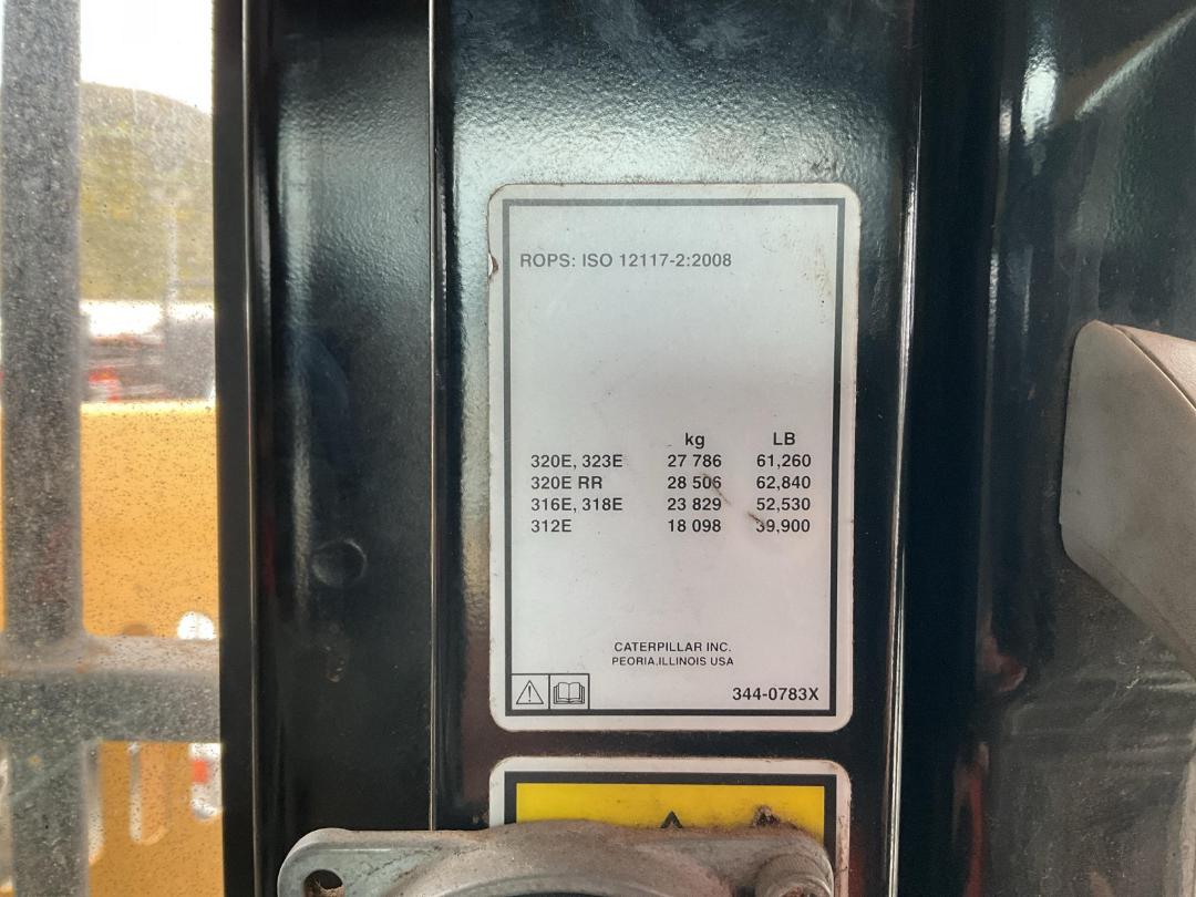 Photo '45' of Caterpillar 312EL Excavator