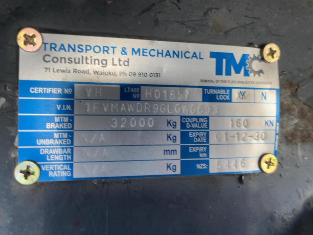 Photo '27' of Freightliner FRL ARGOSY 8X4 Curtainsider