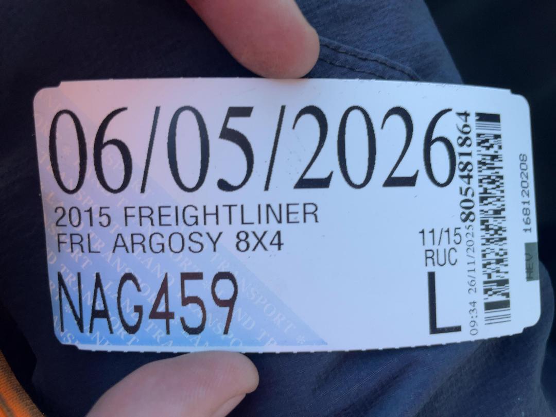 Photo '36' of Freightliner FRL ARGOSY 8X4 Curtainsider