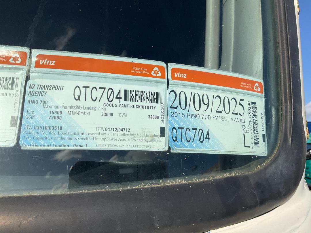 Photo '36' of Hino 700 FY1EULA-WA3 Chiller