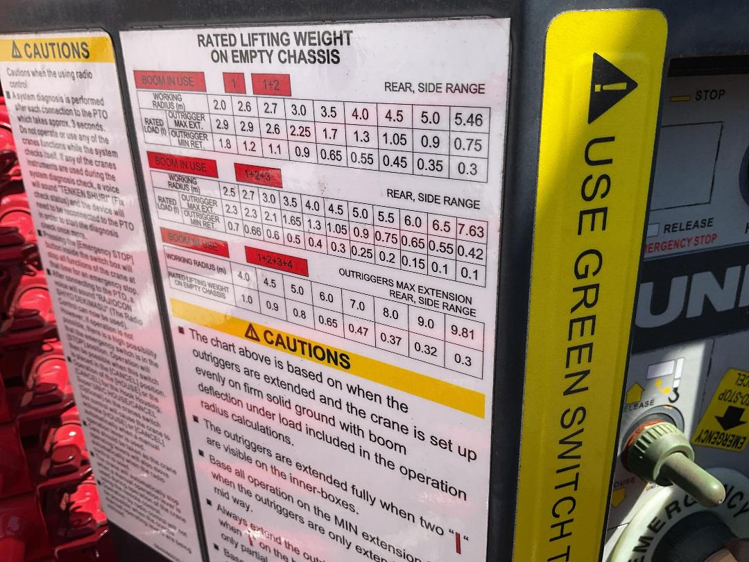 Photo '32' of Hino Ranger Flat Deck Crane