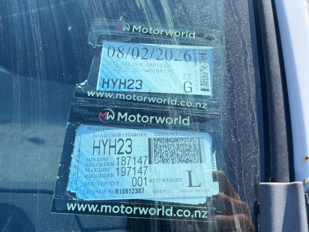 Photo '18' of Holden Captiva 7 7 LTZ