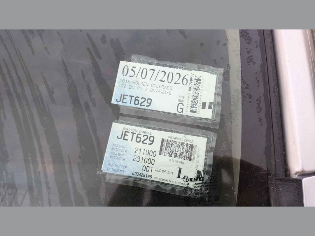 Photo '10' of Holden Colorado LTZ DC PU
