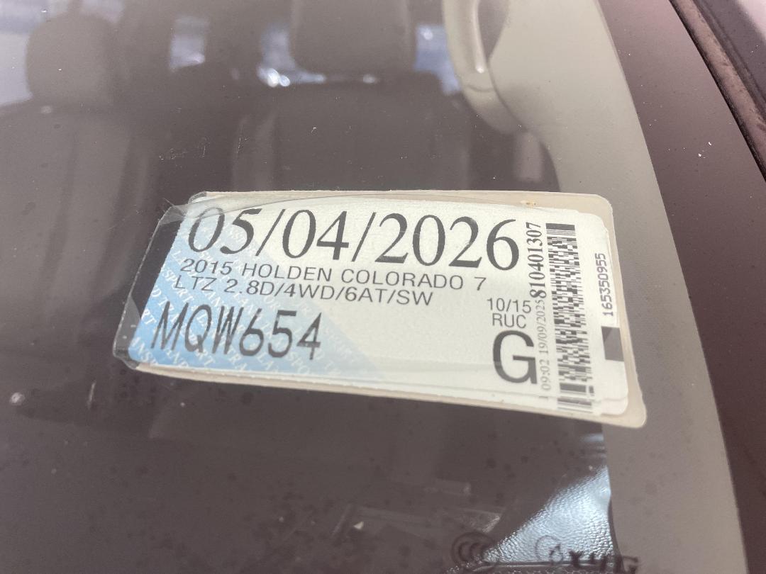 Photo '34' of Holden Colorado 7