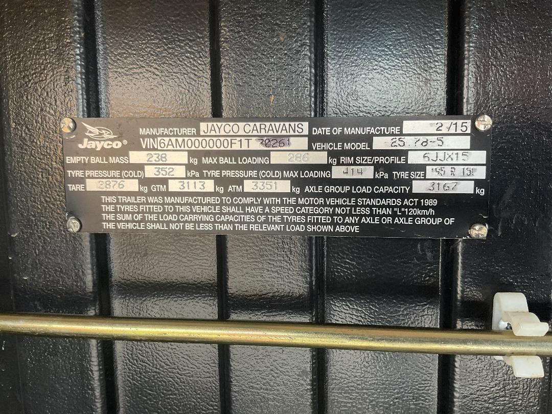 Photo '39' of JAYCO SILVERLINE 25.78-5 Caravan - Tandem Photo '39' of JAYCO SILVERLINE 25.78-5 Caravan - Tandem