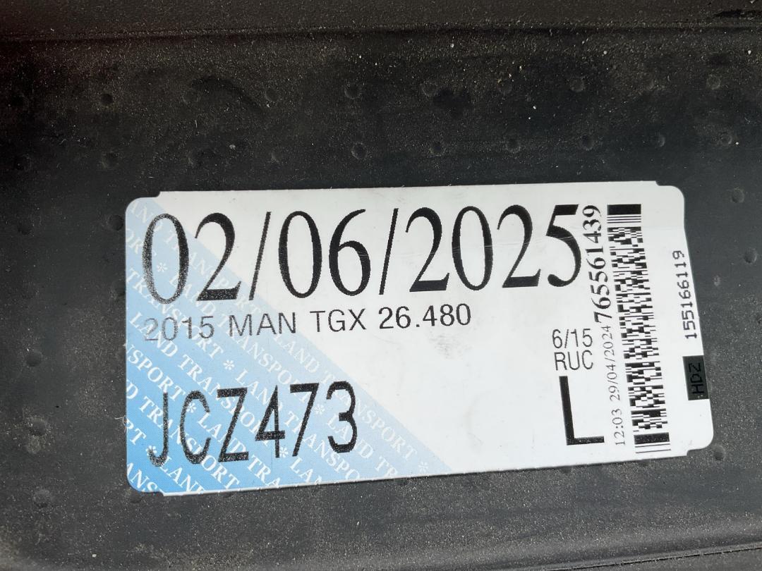 Photo '42' of MAN TGX 26.480 Tractor Unit Photo '42' of MAN TGX 26.480 Tractor Unit