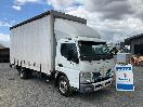 Thumbnail '1' of Mitsubishi Fuso Canter HEV75G2 EURO5 HYBRID Curtainsider