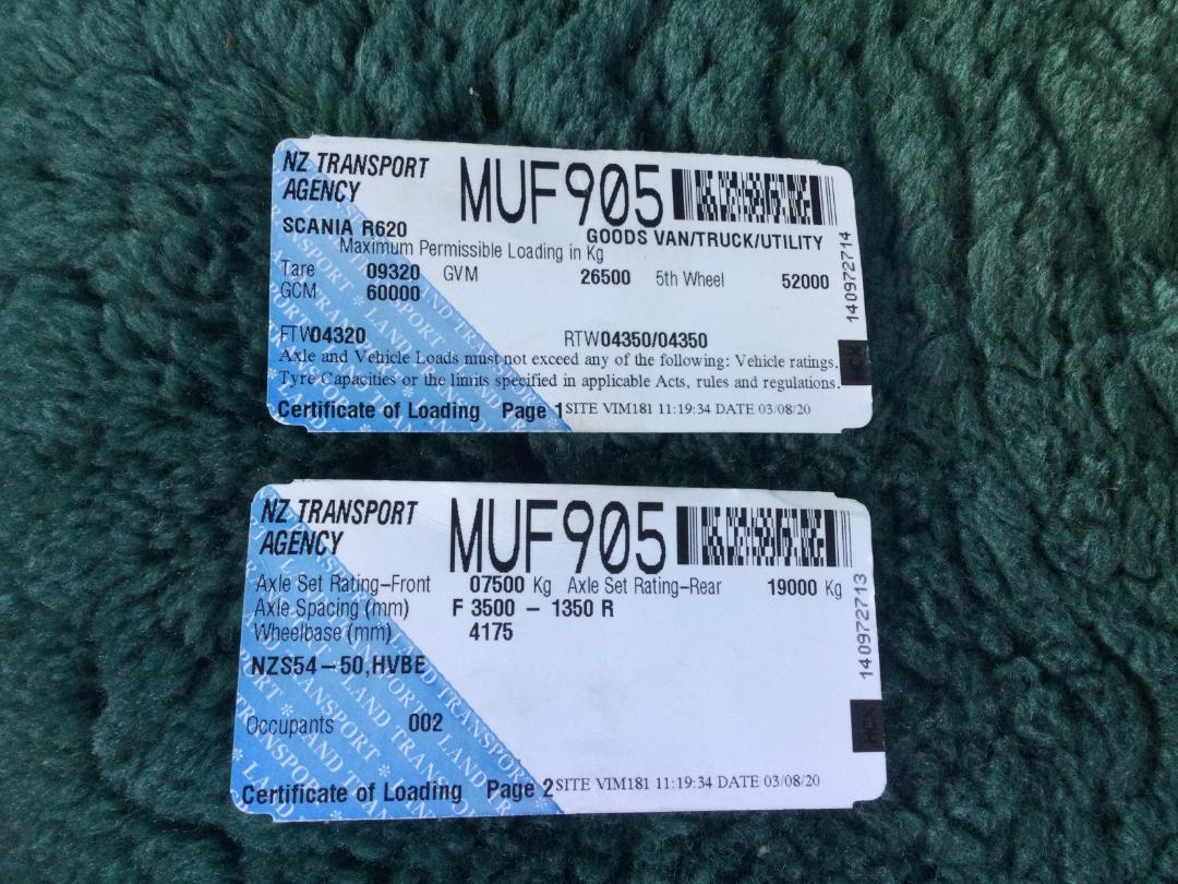 Photo '48' of Scania R620 Tractor Unit Photo '48' of Scania R620 Tractor Unit