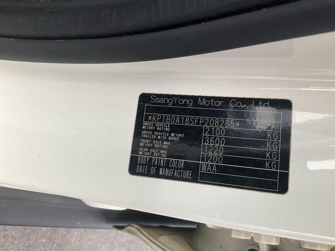 Photo '19' of Ssangyong Korando Sports Petrol MAN 2W Photo '19' of Ssangyong Korando Sports Petrol MAN 2W