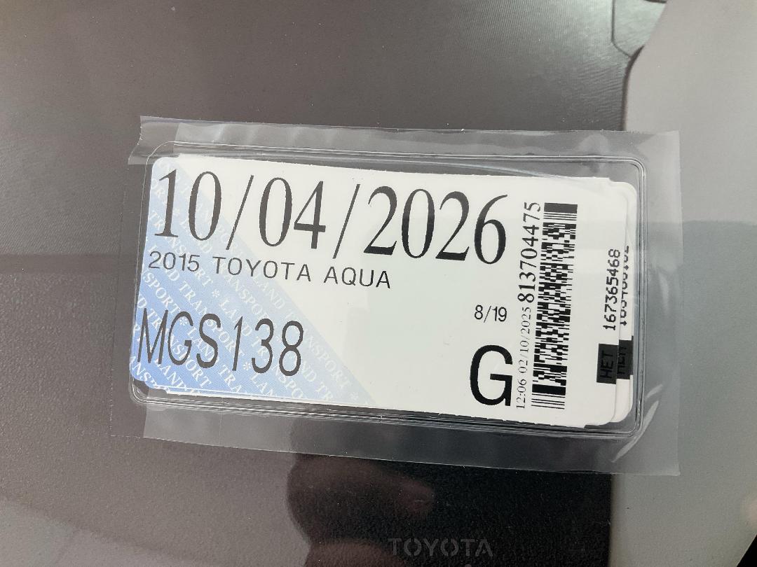 Photo '24' of Toyota Aqua Photo '24' of Toyota Aqua