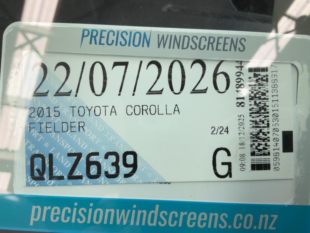 Photo '25' of Toyota Corolla Fielder