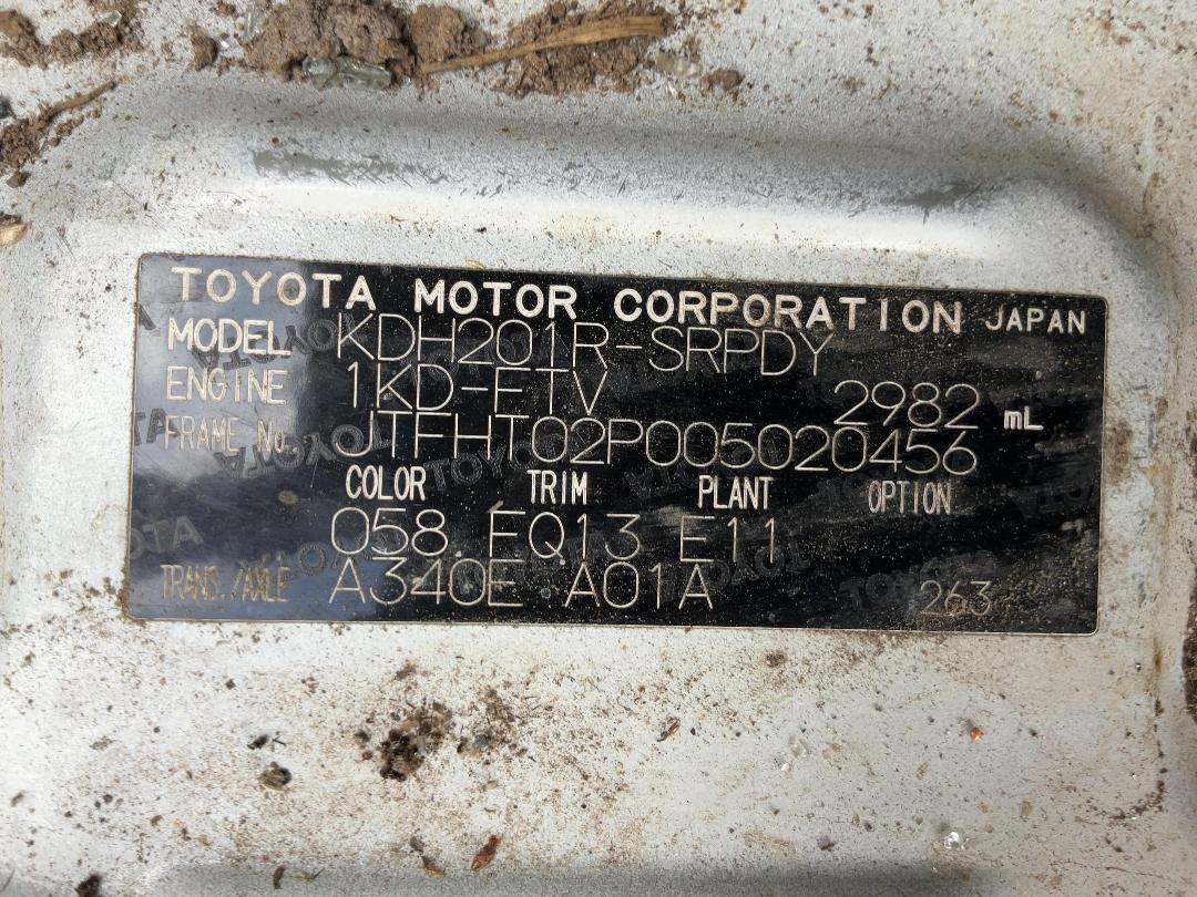 Photo '28' of Toyota Hiace ZL TD Photo '28' of Toyota Hiace ZL TD