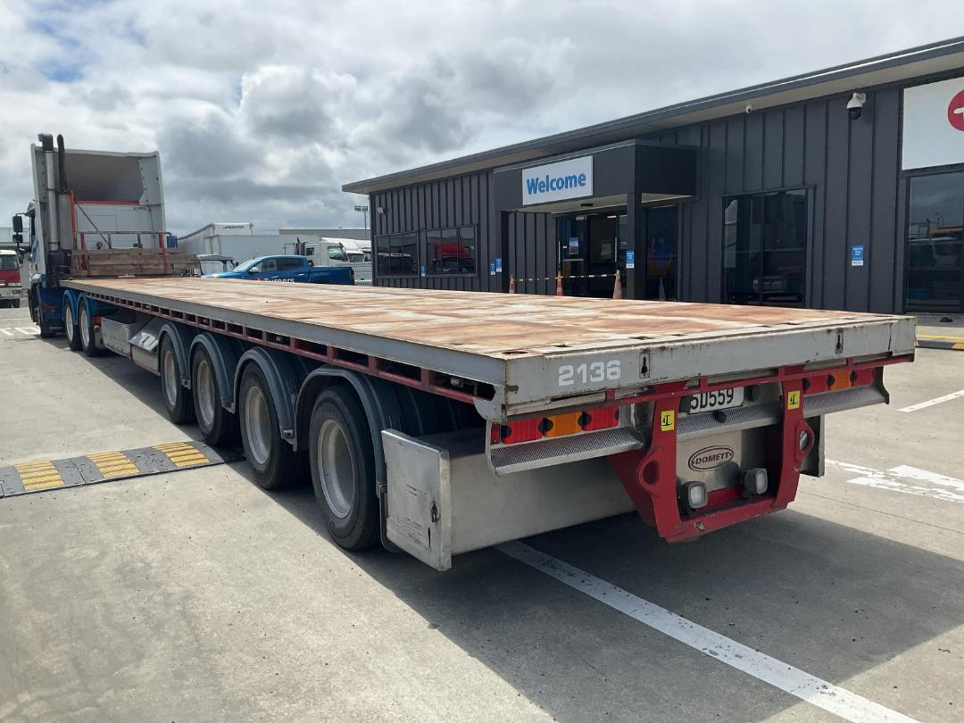 Photo '6' of DOMETT D1502 Flat Deck Semi