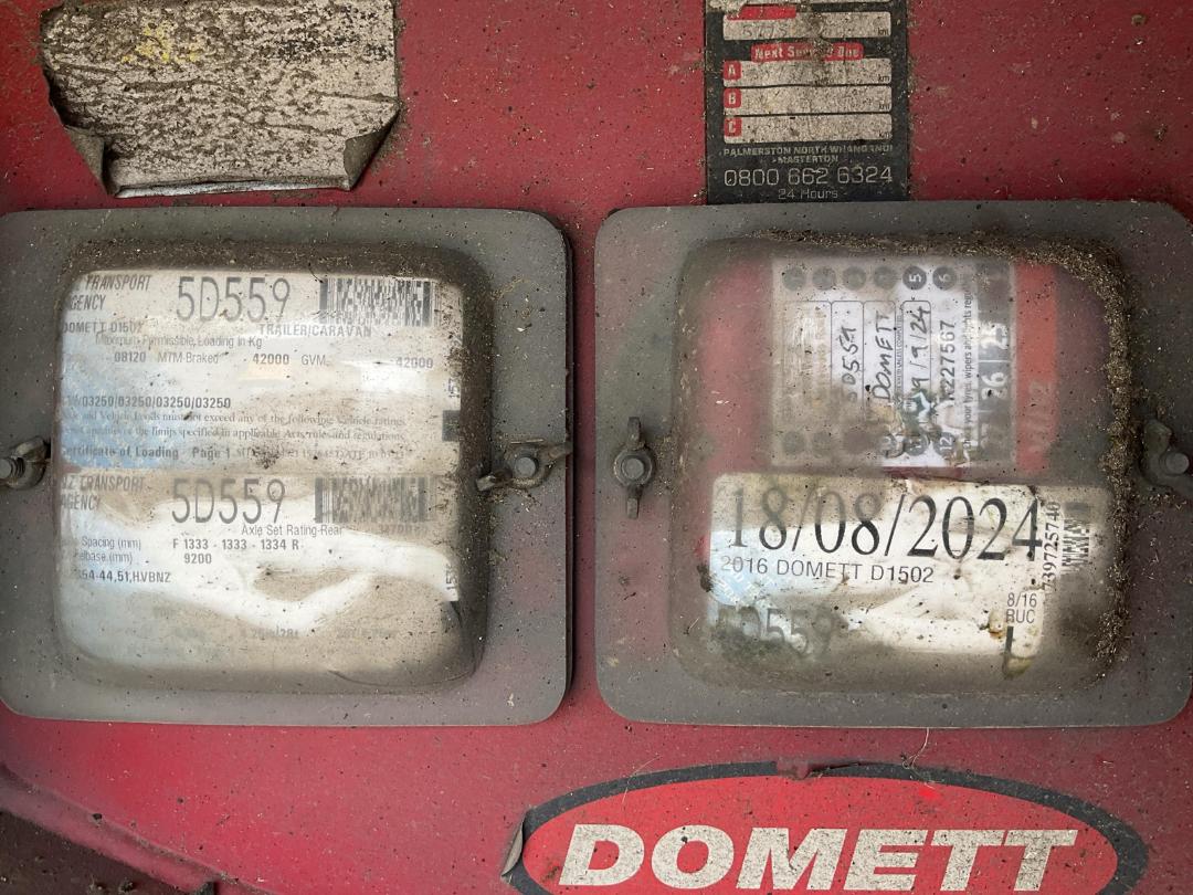 Photo '16' of DOMETT D1502 Flat Deck Semi