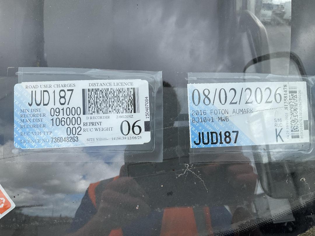 Photo '30' of Foton Aumark BJ1041 MWB Flat Deck Photo '30' of Foton Aumark BJ1041 MWB Flat Deck