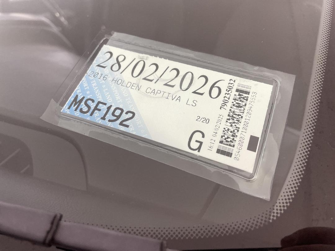 Photo '36' of Holden Captiva 7 Photo '36' of Holden Captiva 7