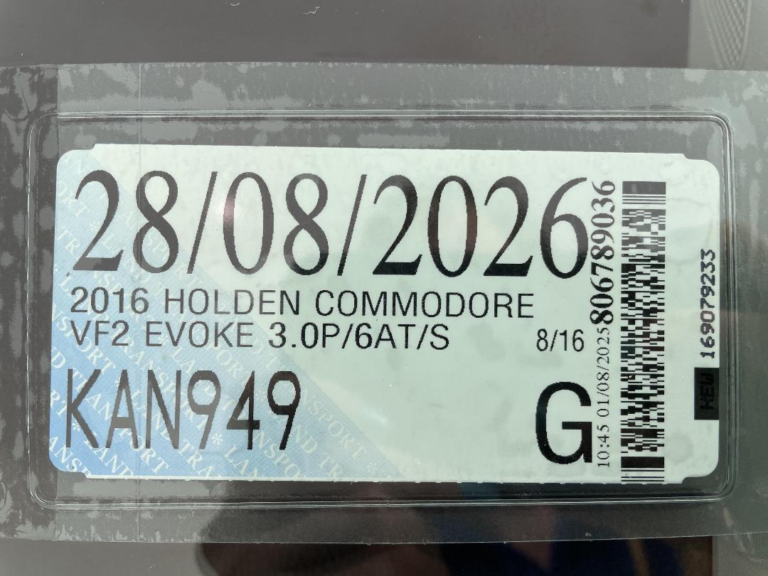 Photo '28' of Holden Commodore