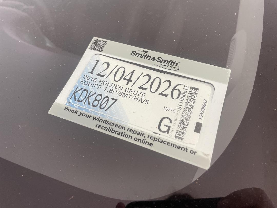 Photo '33' of Holden Cruze Equipe Photo '33' of Holden Cruze Equipe