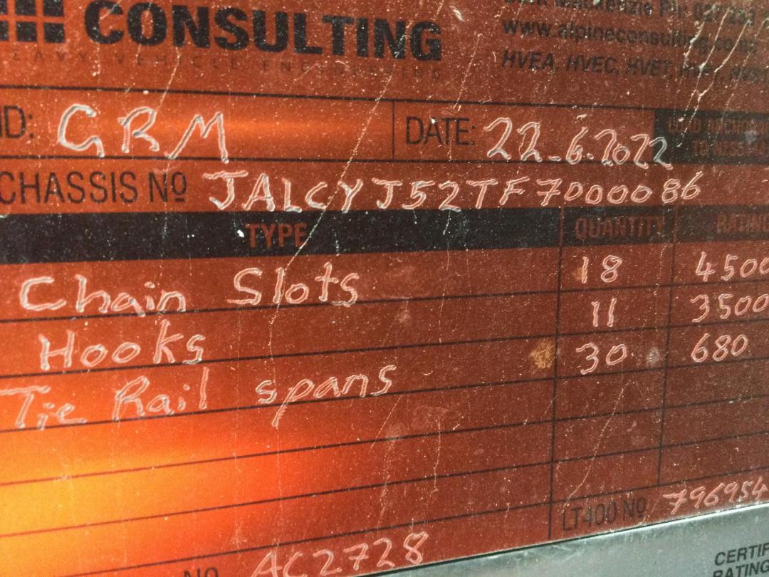 Photo '44' of Isuzu C Series CYJ530 AMT Curtainsider