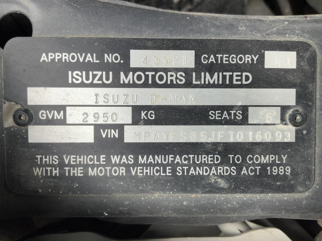 Photo '29' of Isuzu D-MAX LS DC