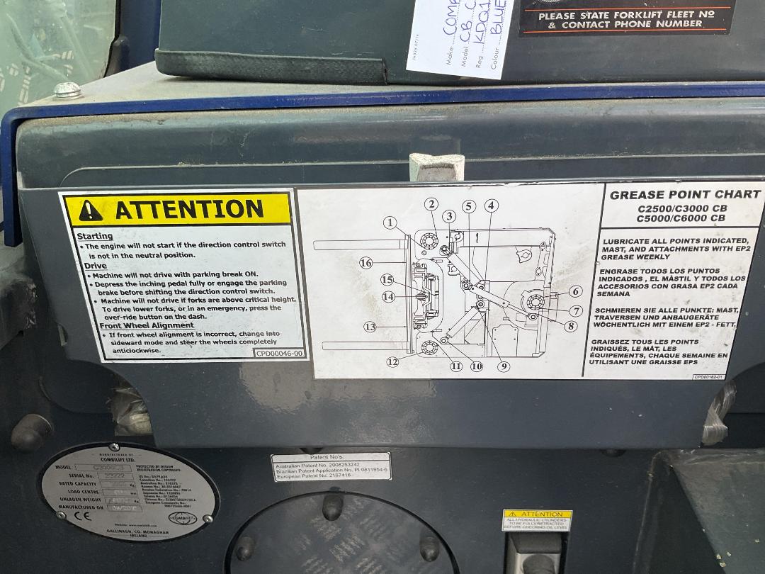 Photo '24' of Mobile Machine Combilift C3000CB Forklift Photo '24' of Mobile Machine Combilift C3000CB Forklift