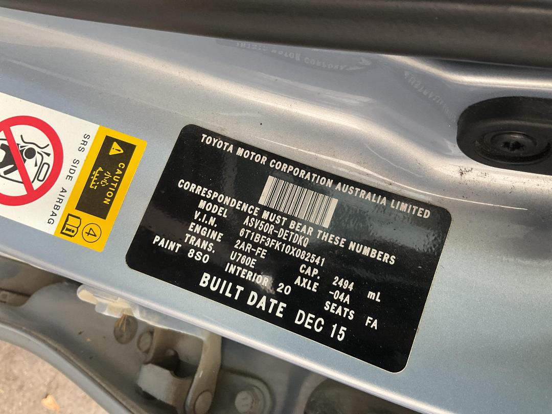 Photo '16' of Toyota Camry GL