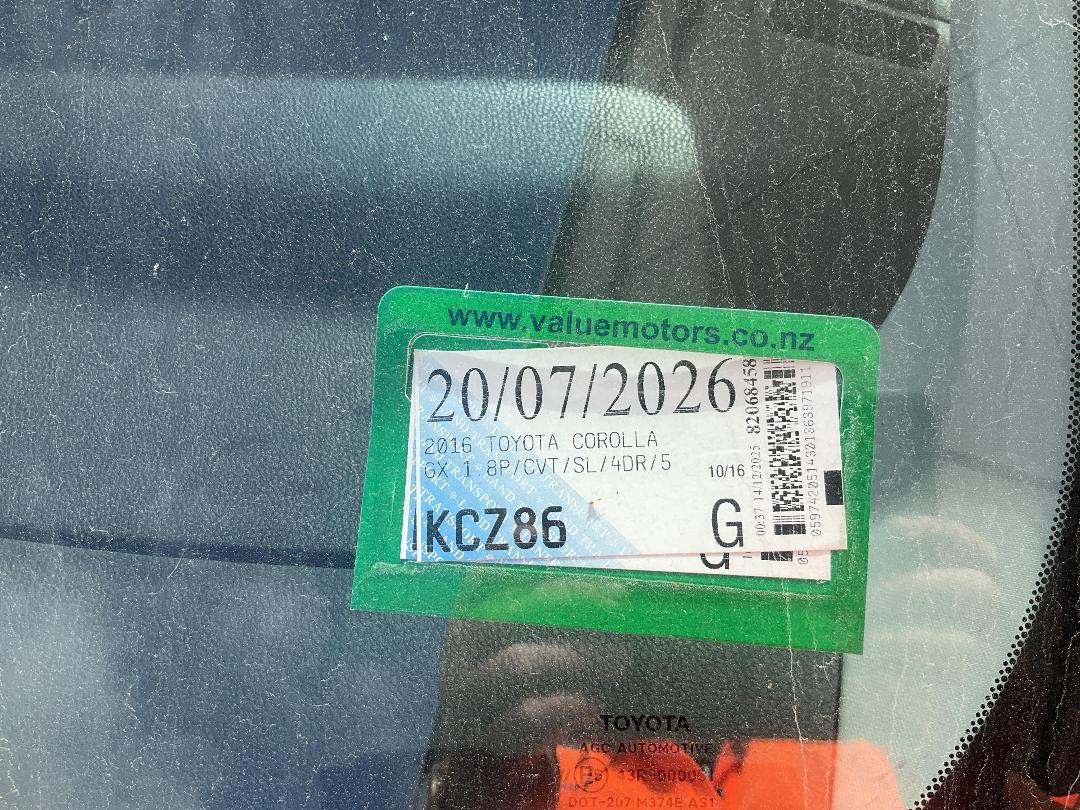 Photo '13' of Toyota Corolla GX