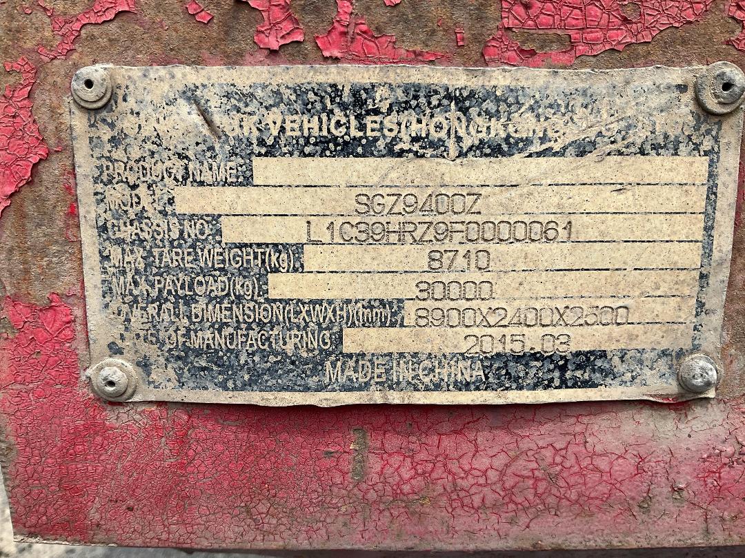 Photo '17' of Trailer Sinotruck 3 Axle Semi Tipulator Photo '17' of Trailer Sinotruck 3 Axle Semi Tipulator