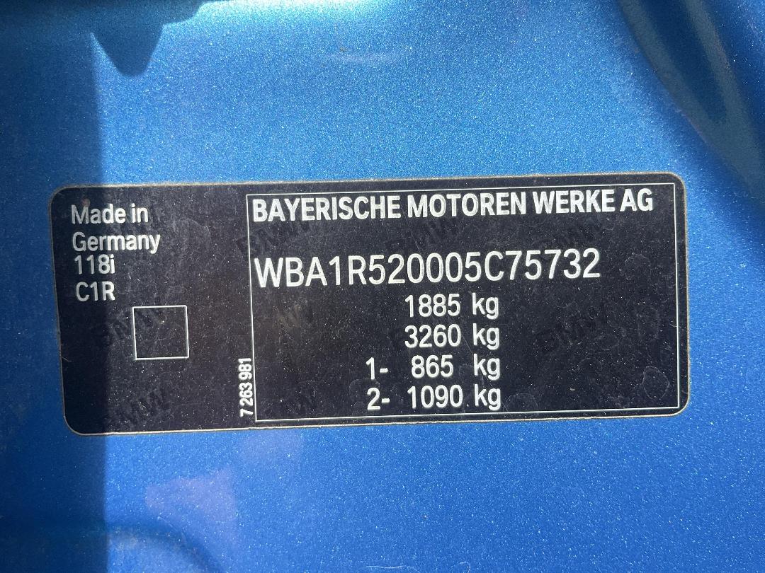 Photo '15' of BMW 1 Series 118I Photo '15' of BMW 1 Series 118I