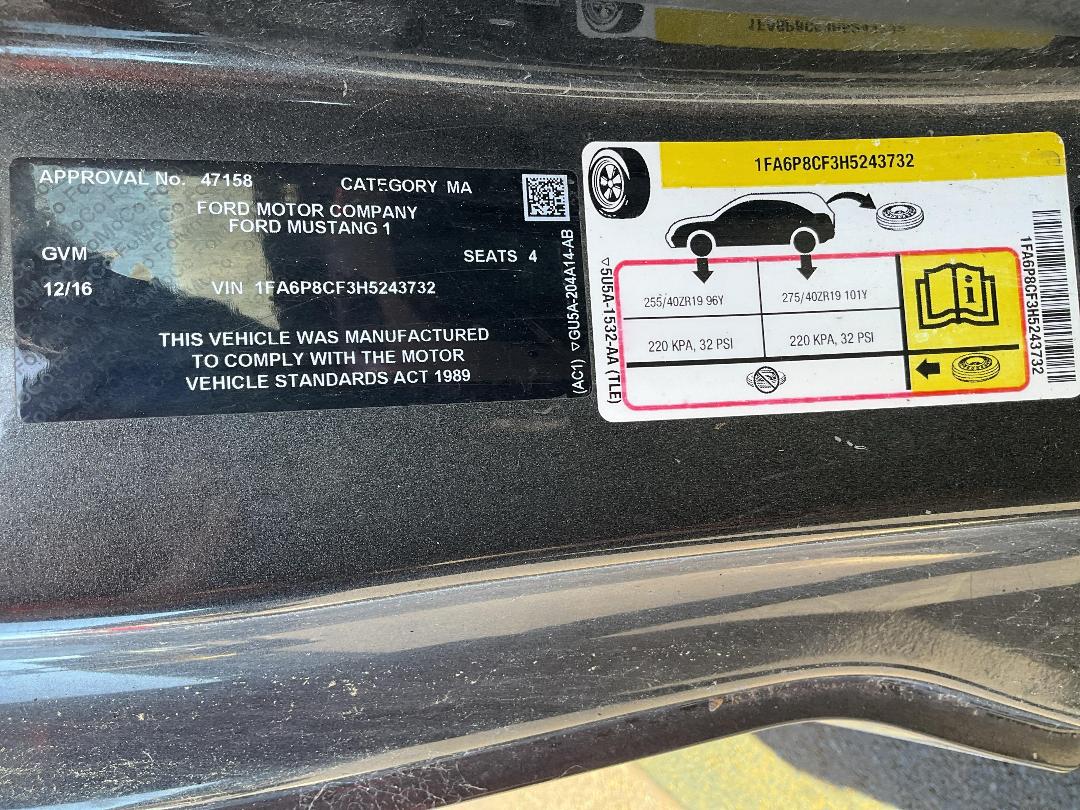 Photo '17' of Ford Mustang 5.0L Fastback AT Photo '17' of Ford Mustang 5.0L Fastback AT