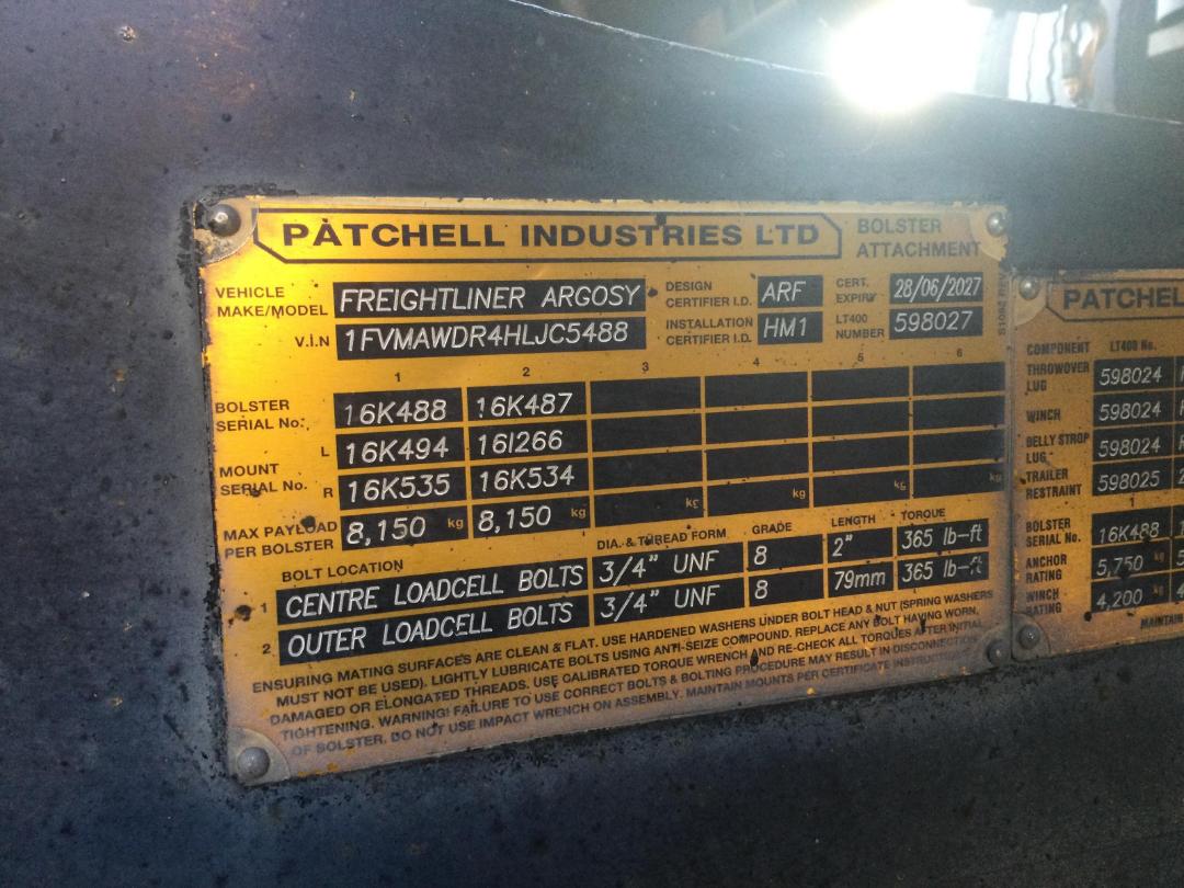 Photo '23' of FREIGHTLINER ARGOSY Logger