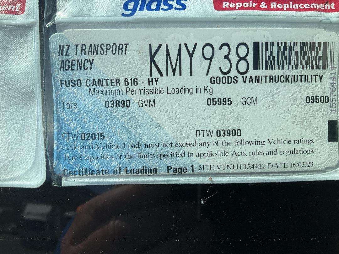 Photo '22' of Fuso Canter 616 - Hybrid FEB74ER3SFAC (D) Box Body