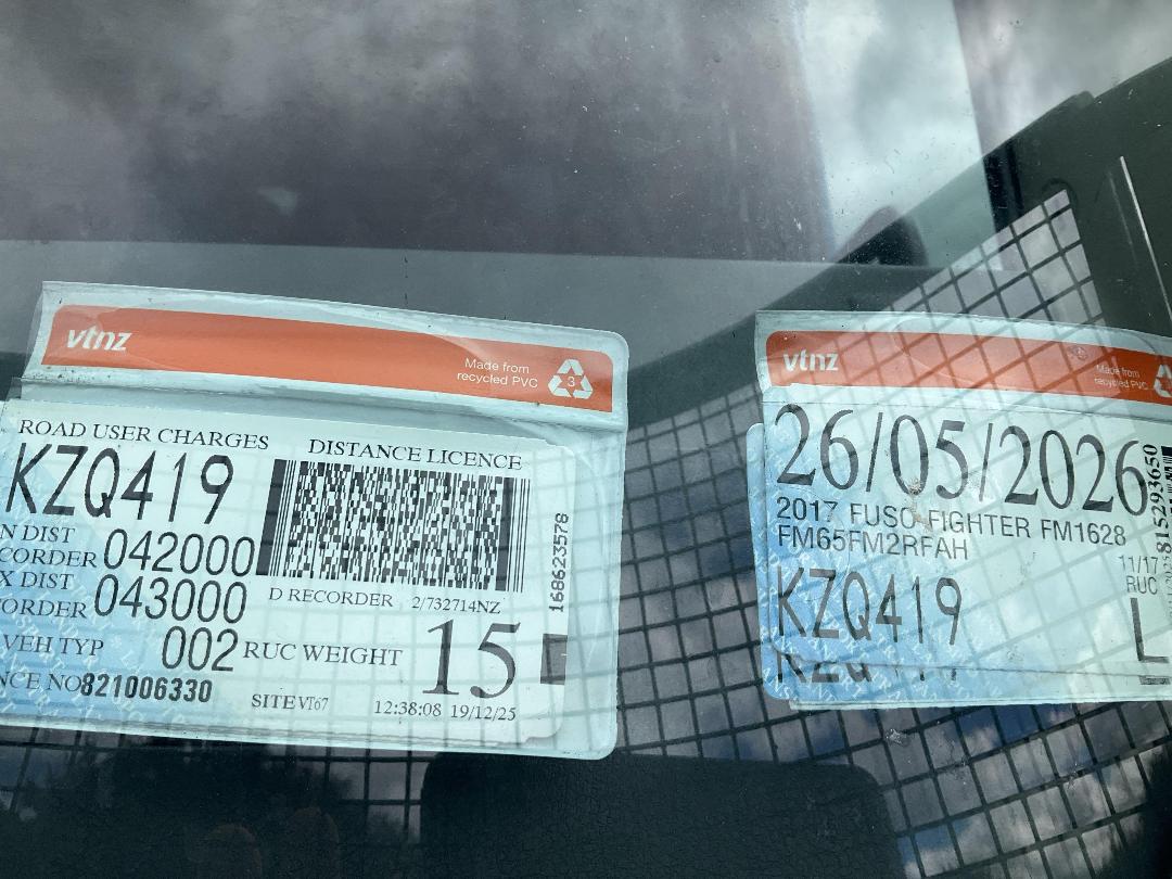 Photo '13' of FUSO FIGHTER FM1628 FM65FM2RFAH Curtainsider