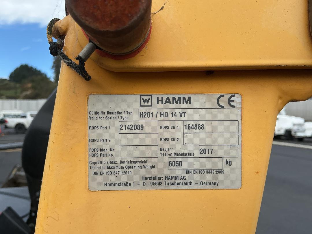 Photo '17' of HAMM HD14VT Roller