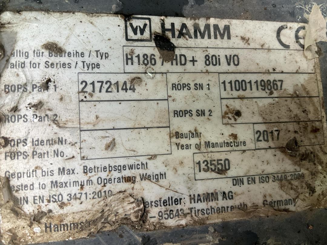 Photo '49' of HAMM HD80VV Roller