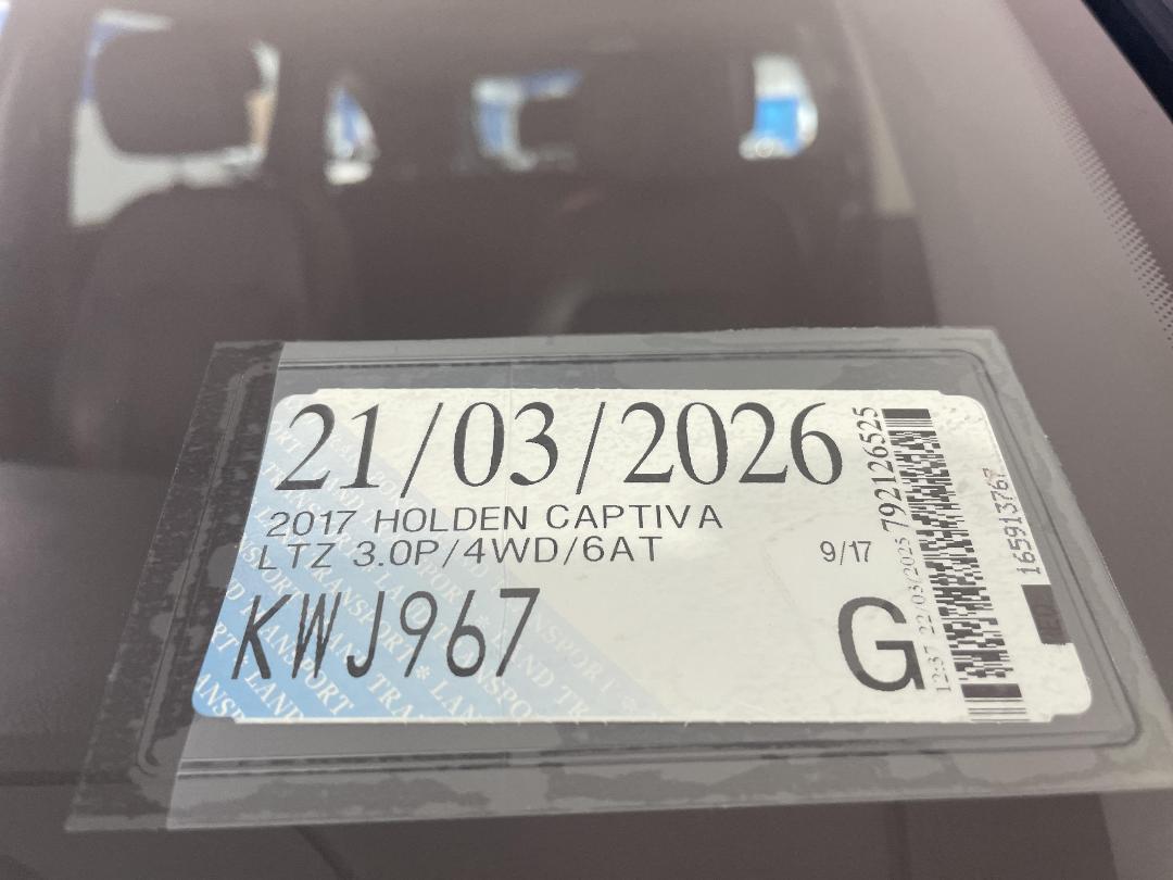 Photo '32' of Holden Captiva 7 Photo '32' of Holden Captiva 7