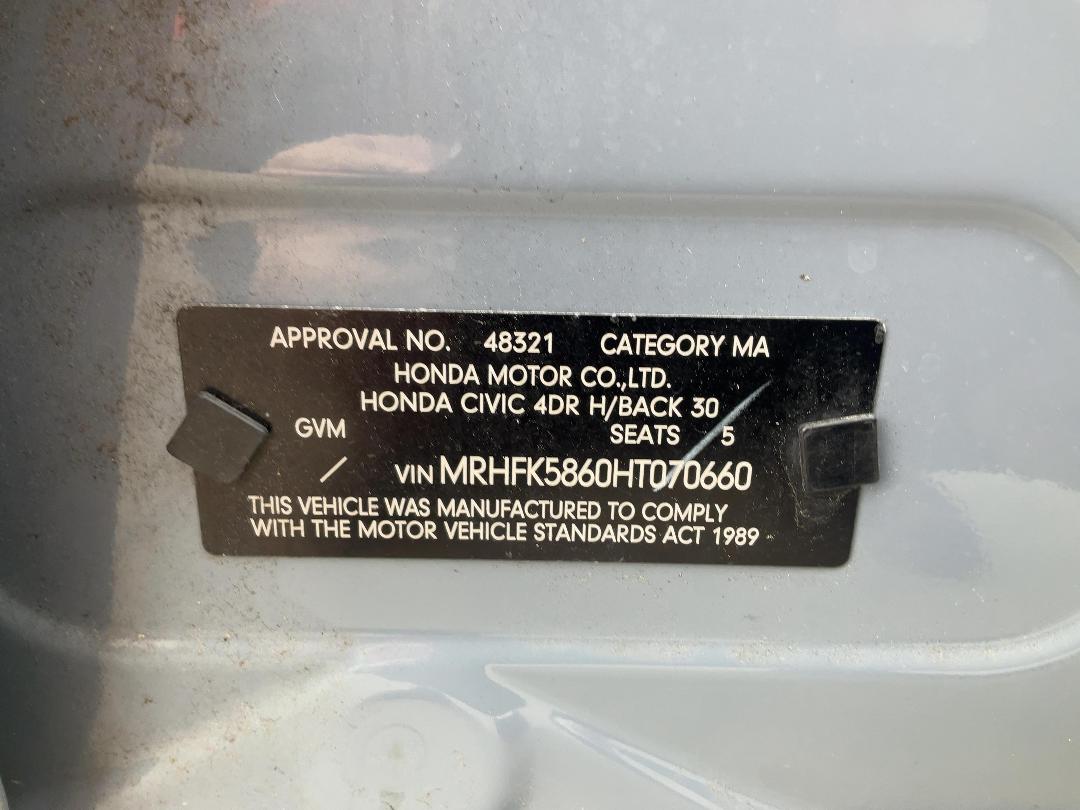 Photo '17' of Honda Civic SX