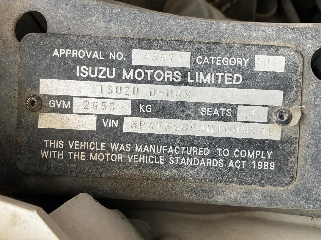 Photo '19' of Isuzu D-MAX LX Space