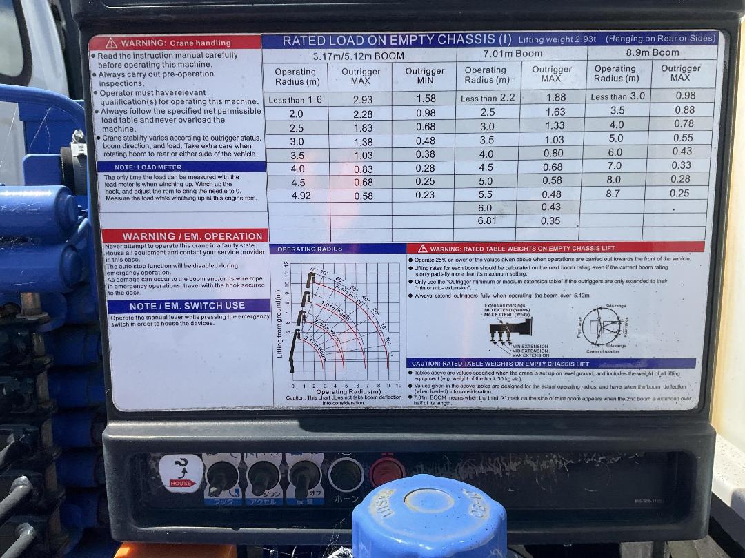 Photo '28' of Isuzu ELF Flat Deck Crane