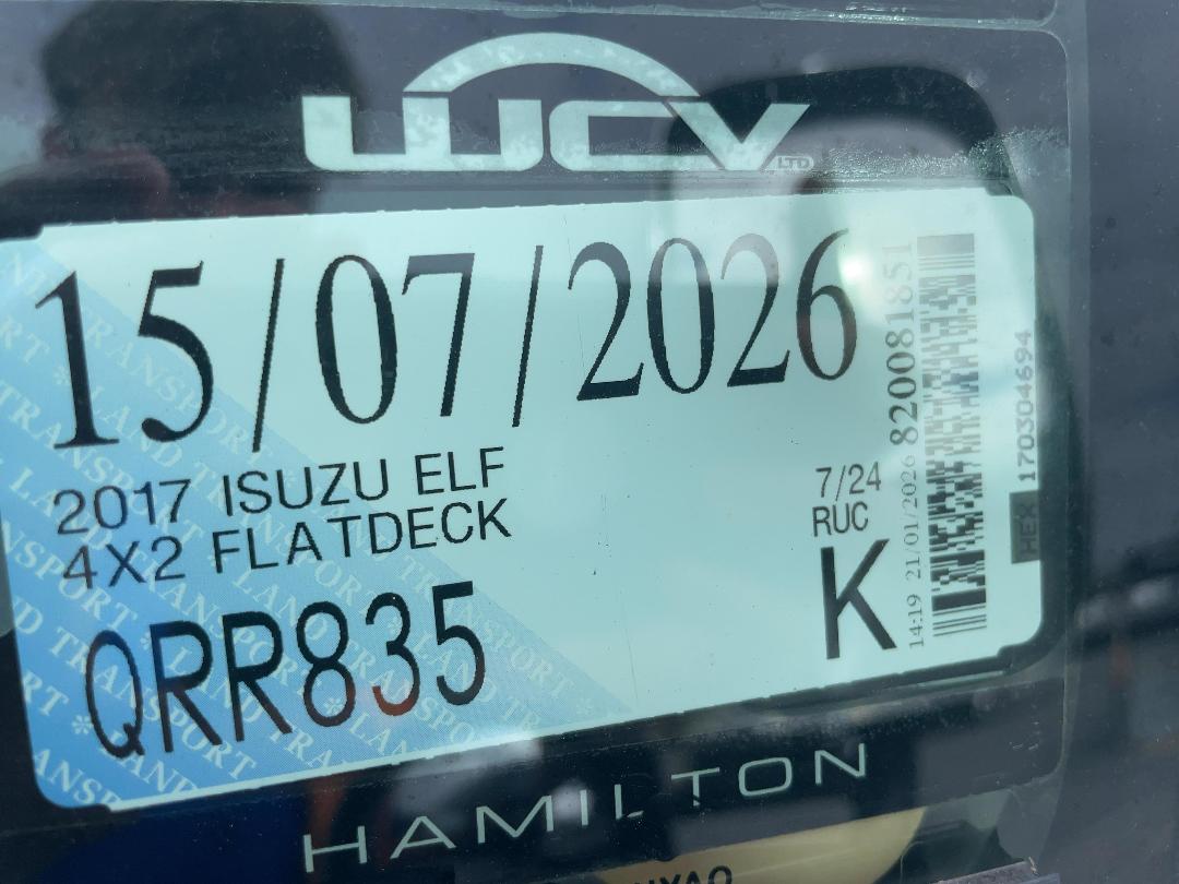 Photo '29' of Isuzu ELF 4X2 FLATDECK Tipper