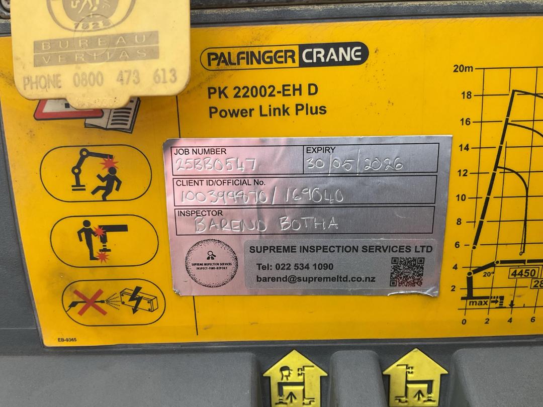 Photo '41' of Isuzu F Series FVZ1400M Flat Deck Crane