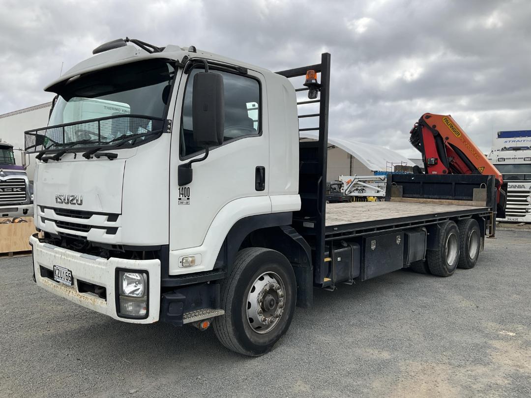 Photo '11' of Isuzu F Series FVZ1400M Flat Deck Crane