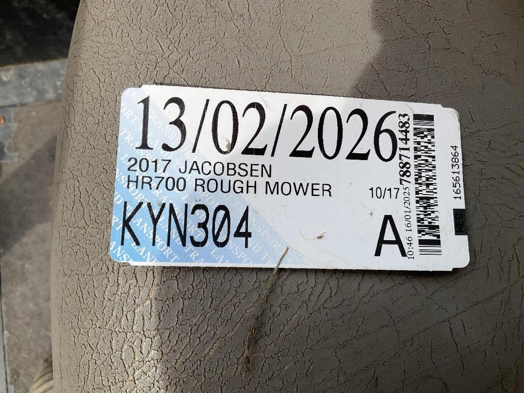 Photo '28' of JACOBSEN HR700 ROUGH MOWER Mower Photo '28' of JACOBSEN HR700 ROUGH MOWER Mower