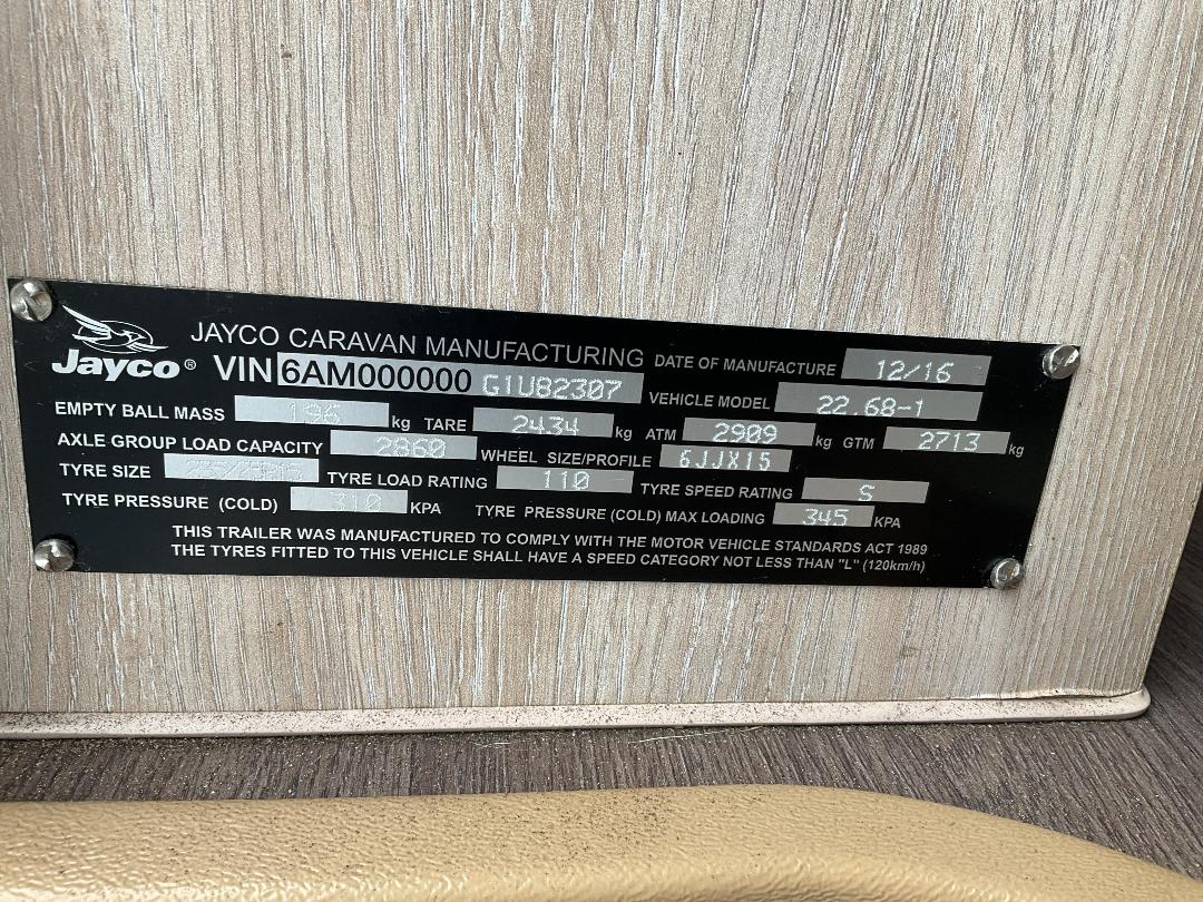 Photo '23' of JAYCO STARCRAFT Caravan - Tandem