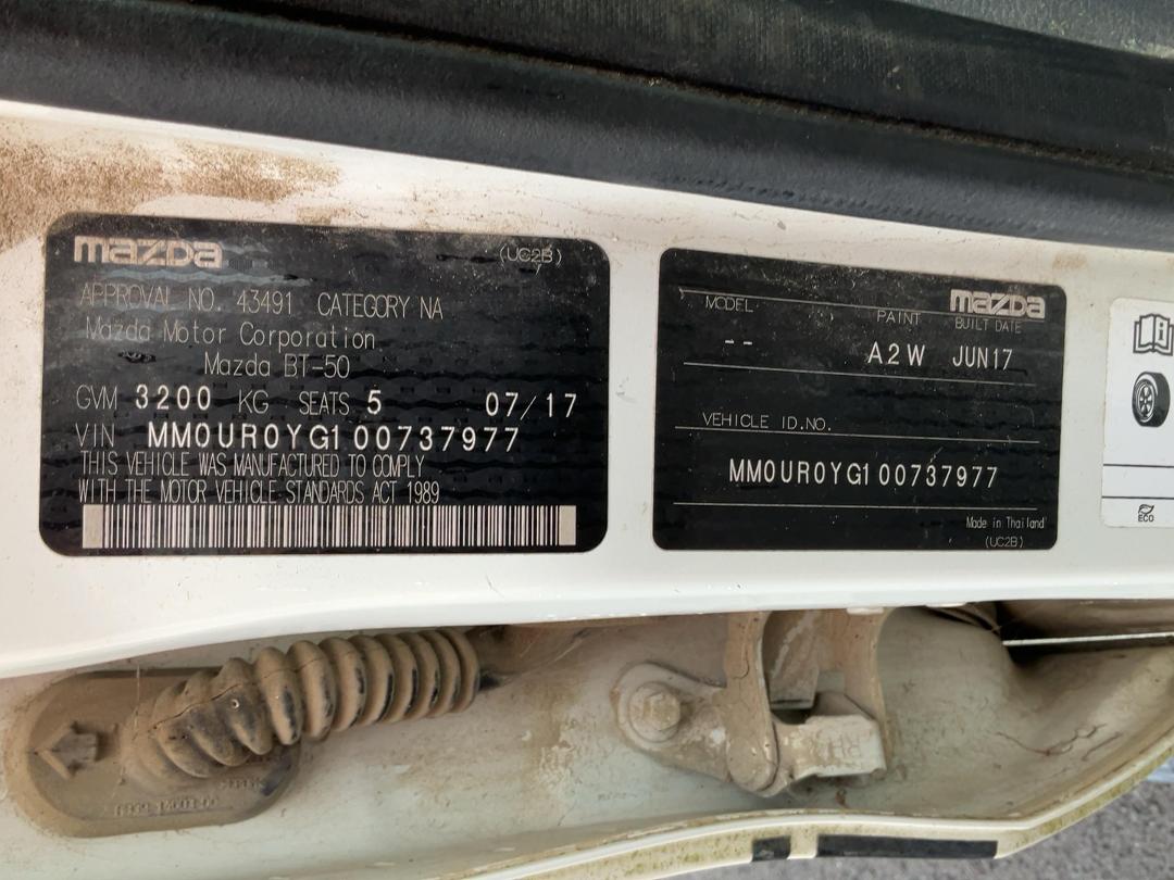 Photo '8' of Mazda Bt-50 GSX D/C W/S Photo '8' of Mazda Bt-50 GSX D/C W/S