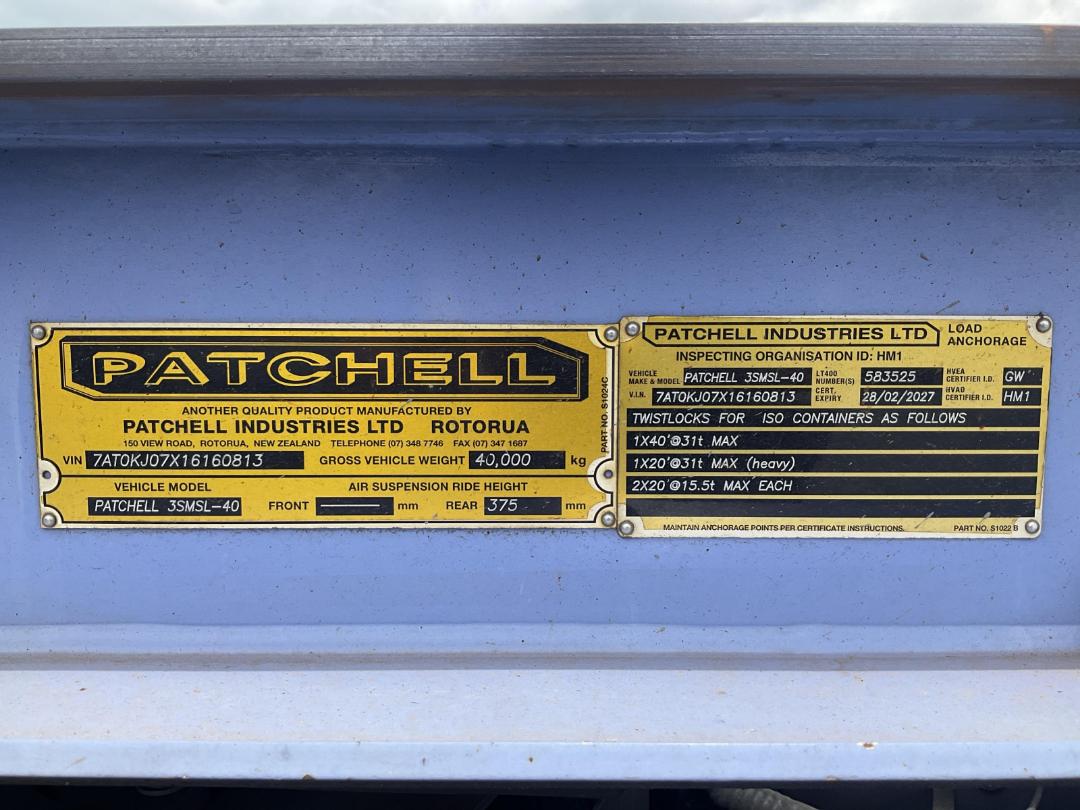 Photo '32' of PATCHELL 3SM 3SMSL-40 Swinglift