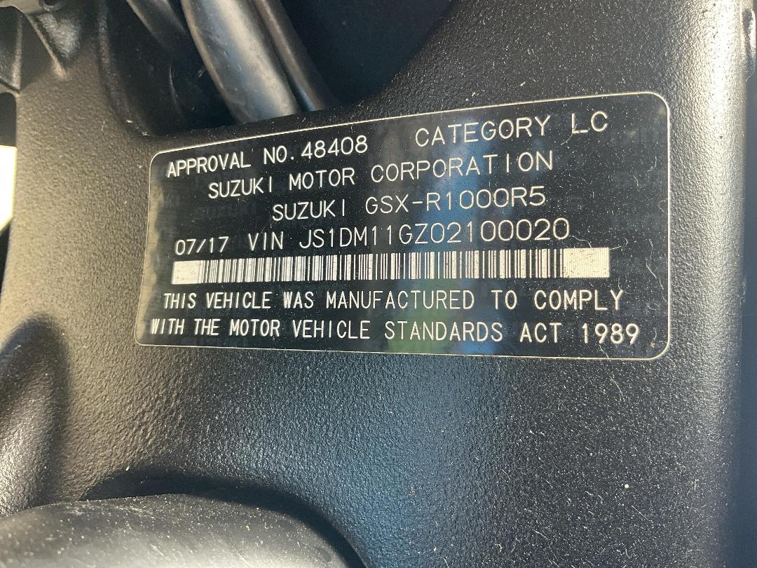 Photo '20' of Suzuki GSX-R1000RA ABS