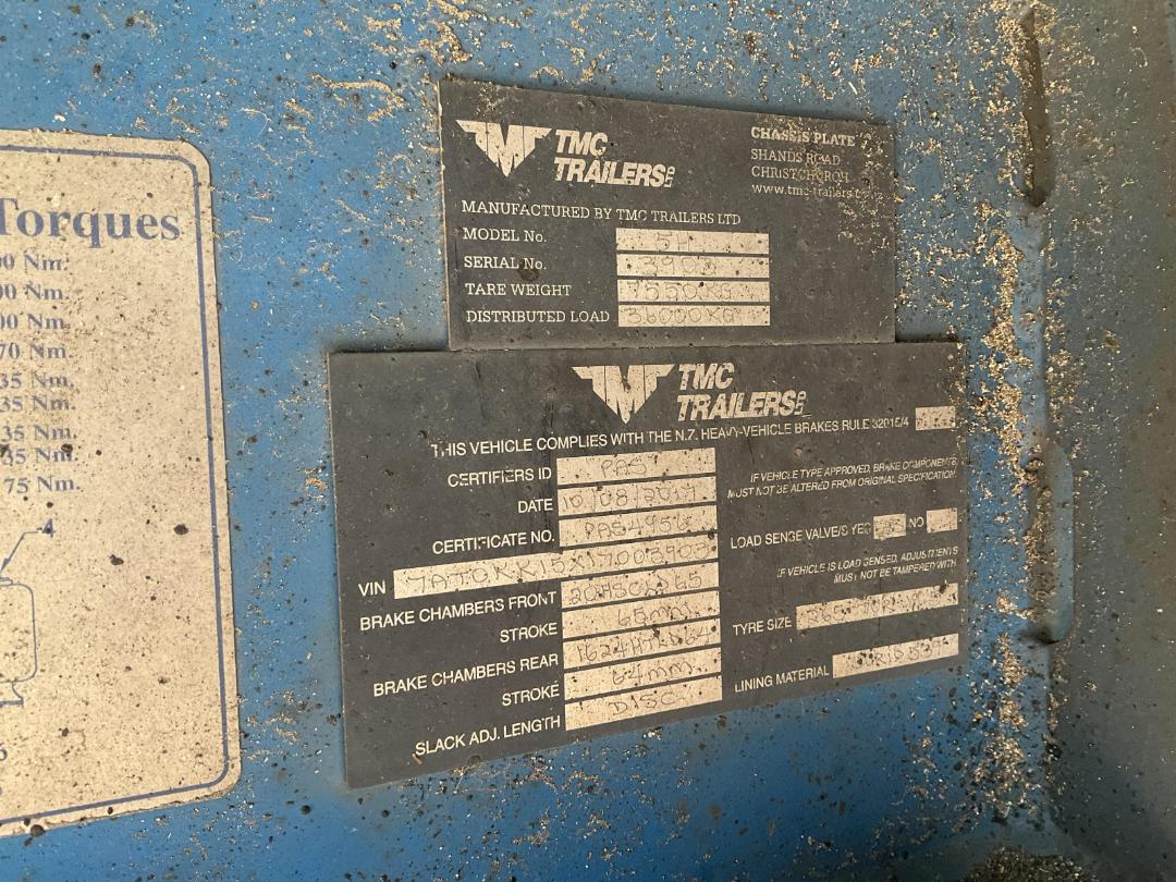 Photo '27' of TMC 5H 3903 Curtainsider Full Photo '27' of TMC 5H 3903 Curtainsider Full