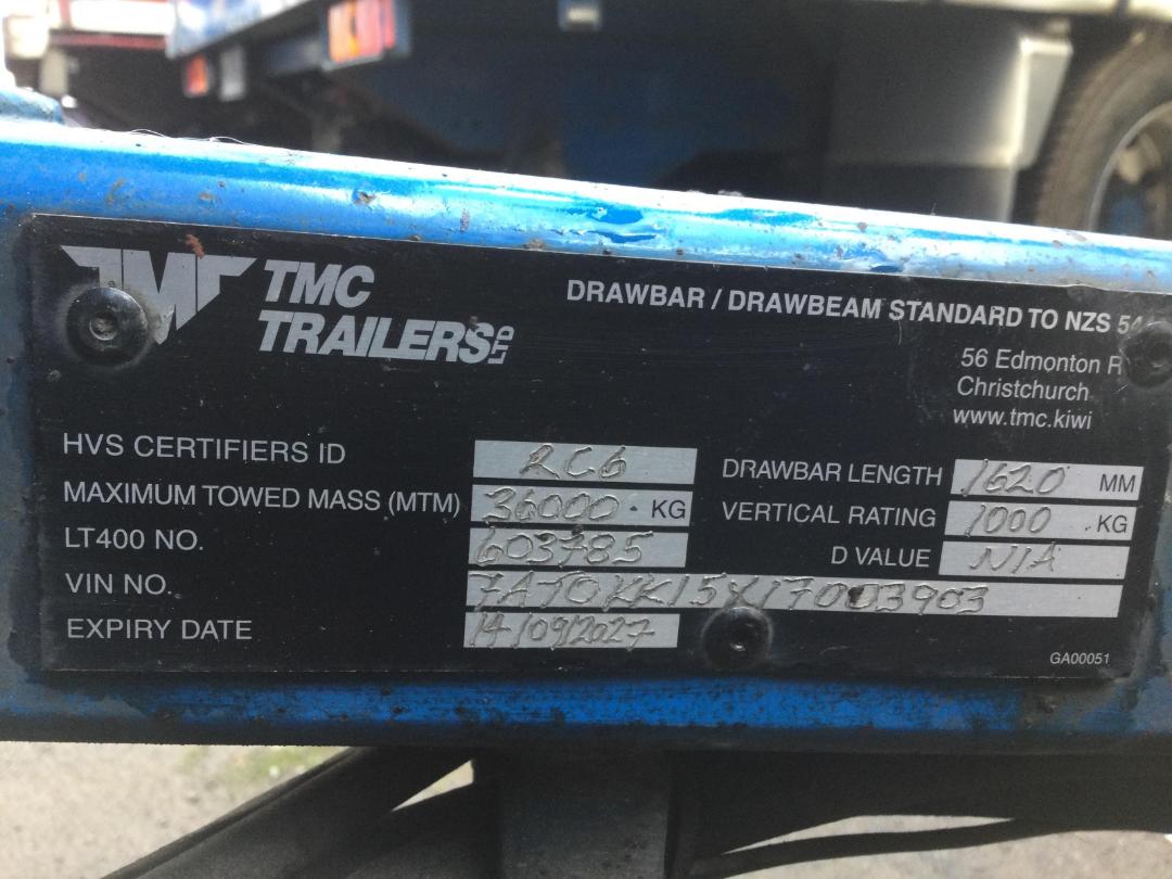 Photo '19' of TMC 5H 3903 Curtainsider Full Photo '19' of TMC 5H 3903 Curtainsider Full