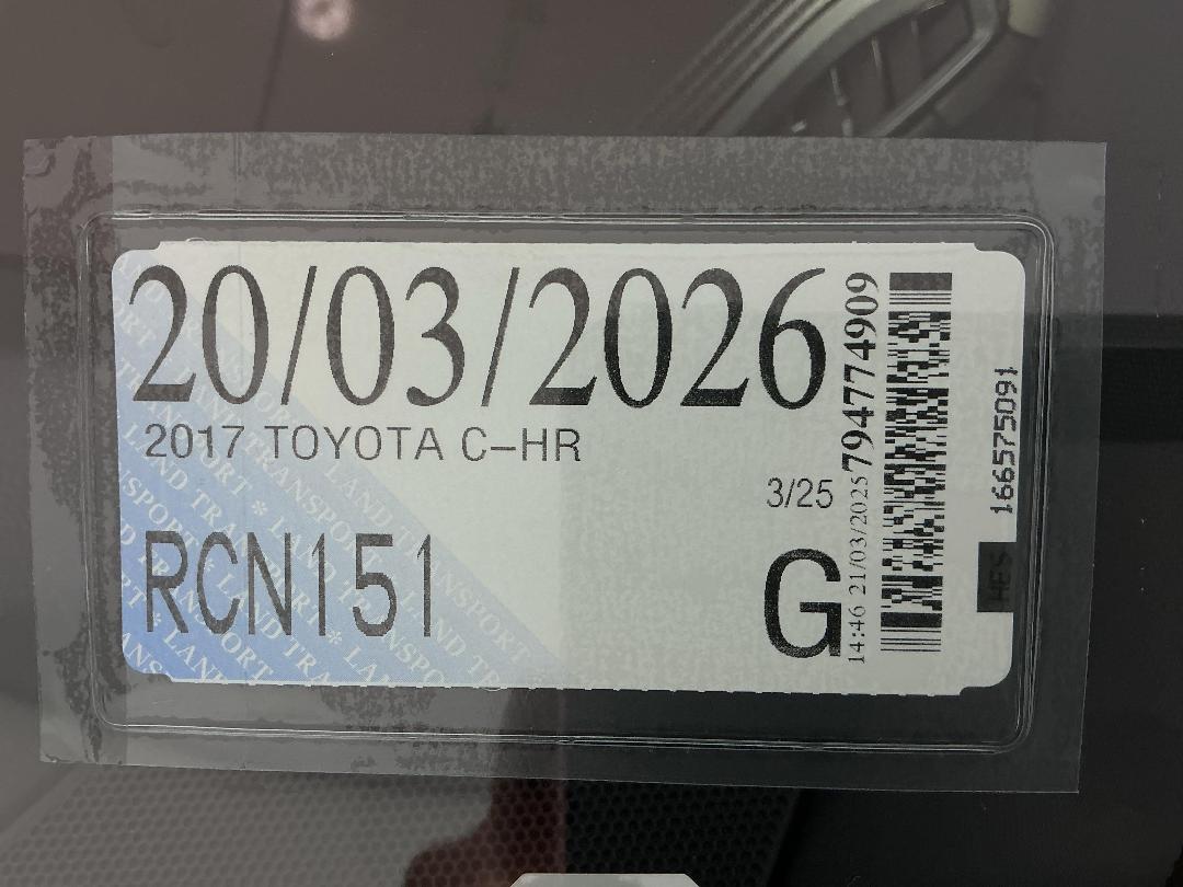 Photo '27' of Toyota C-HR Photo '27' of Toyota C-HR